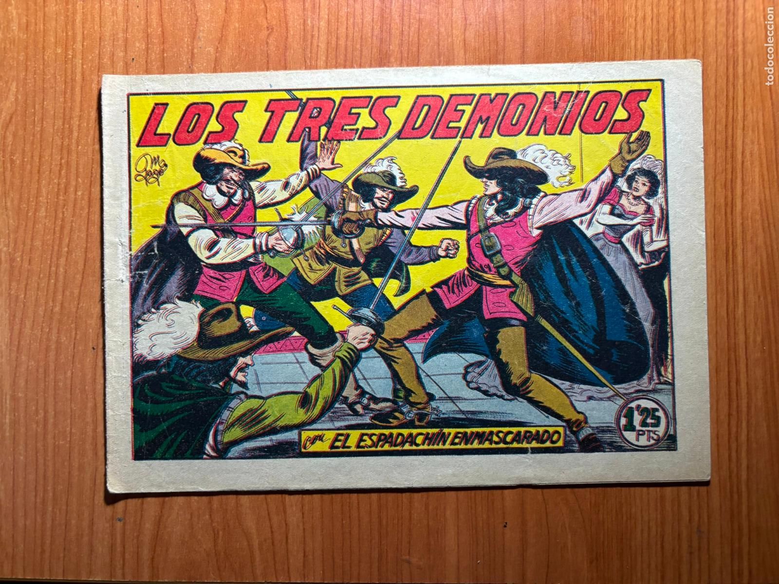 Tebeos: EL ESPADACHIN ENMASCARADO N&ordm; 70 EDITORIAL VALENCIANA ORIGINAL