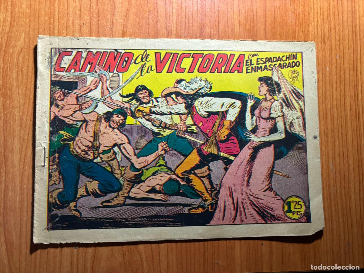 Tebeos: EL ESPADACHIN ENMASCARADO N&ordm; 68 EDITORIAL VALENCIANA ORIGINAL