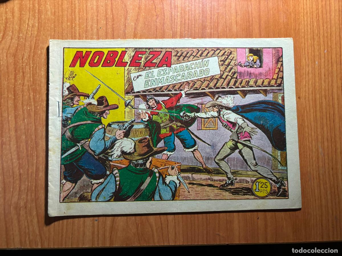 Tebeos: EL ESPADACHIN ENMASCARADO N&ordm; 48 EDITORIAL VALENCIANA ORIGINAL