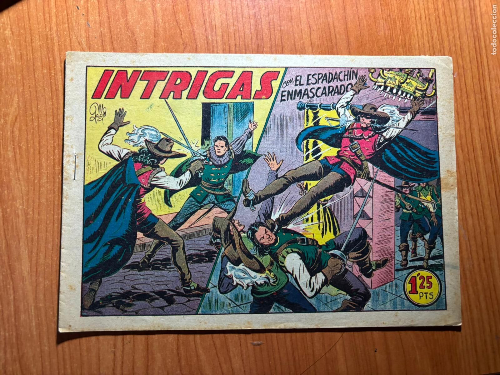 Tebeos: EL ESPADACHIN ENMASCARADO N&ordm; 29 EDITORIAL VALENCIANA ORIGINAL