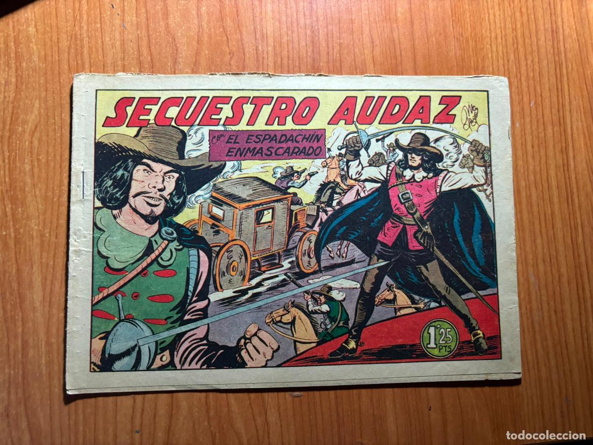 Tebeos: EL ESPADACHIN ENMASCARADO N&ordm; 17 EDITORIAL VALENCIANA ORIGINAL