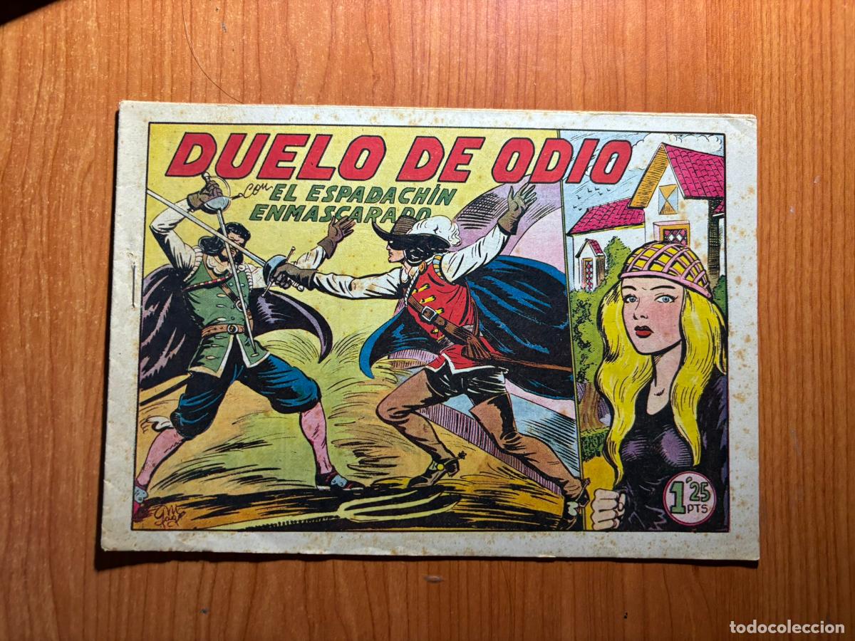 Tebeos: EL ESPADACHIN ENMASCARADO N&ordm; 16 EDITORIAL VALENCIANA ORIGINAL