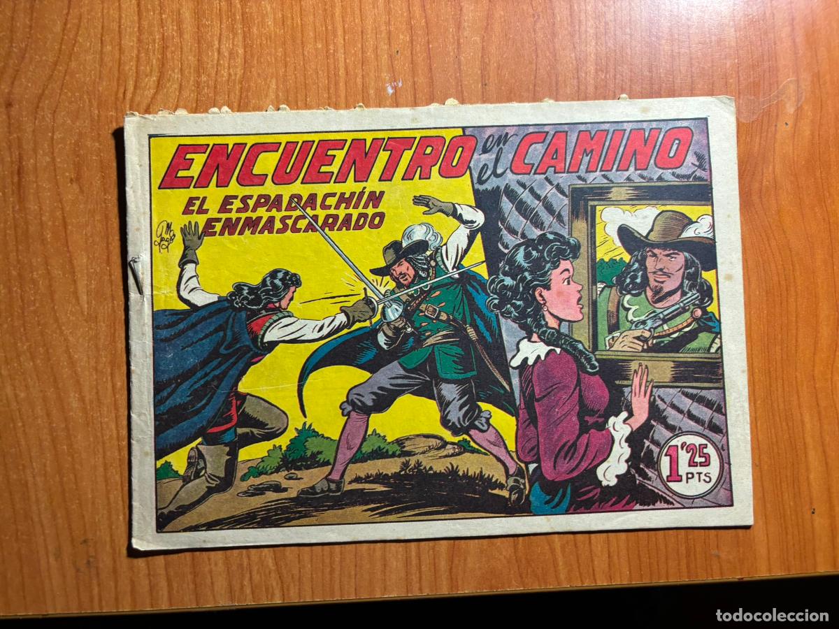 Tebeos: EL ESPADACHIN ENMASCARADO N&ordm; 9 EDITORIAL VALENCIANA ORIGINAL