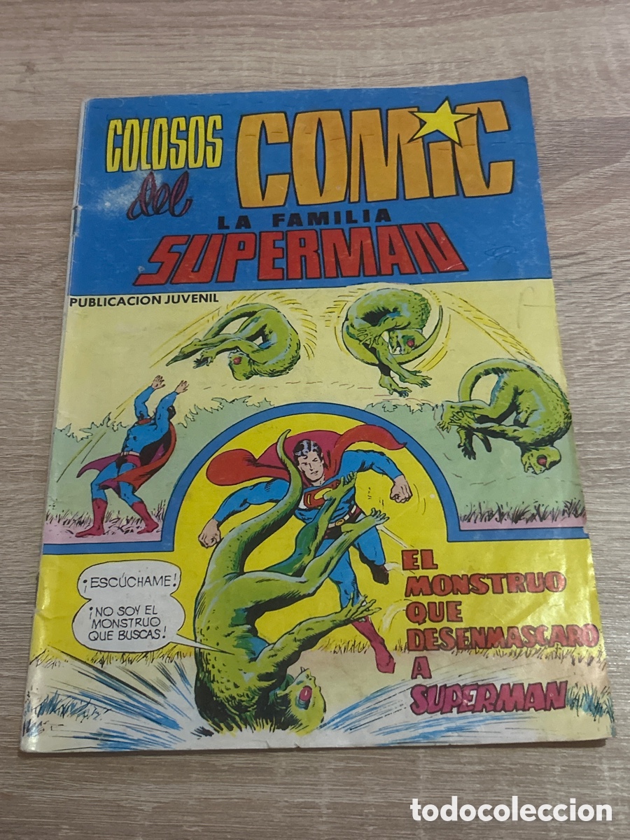 Tebeos: Colosos del c&oacute;mic la familia Superman num 11