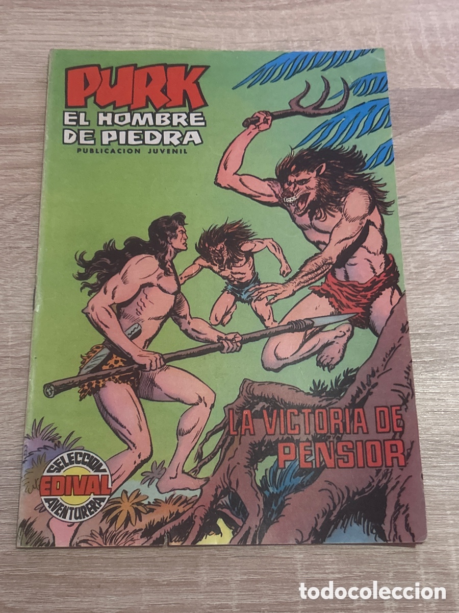 Tebeos: PURK, EL HOMBRE DE PIEDRA N&ordm; 27 - ED. VALENCIANA - 1974