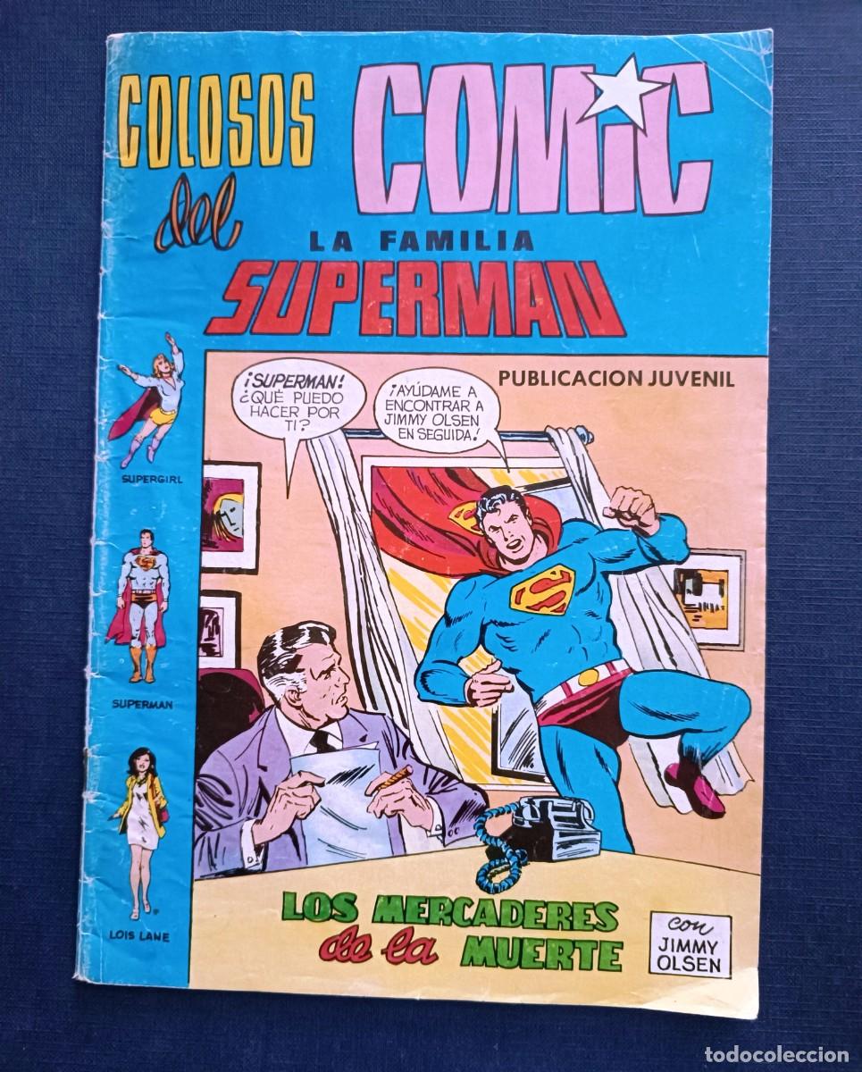 Tebeos: LA FAMILIA SUPERMAN COLOSOS DEL COMIC N.6