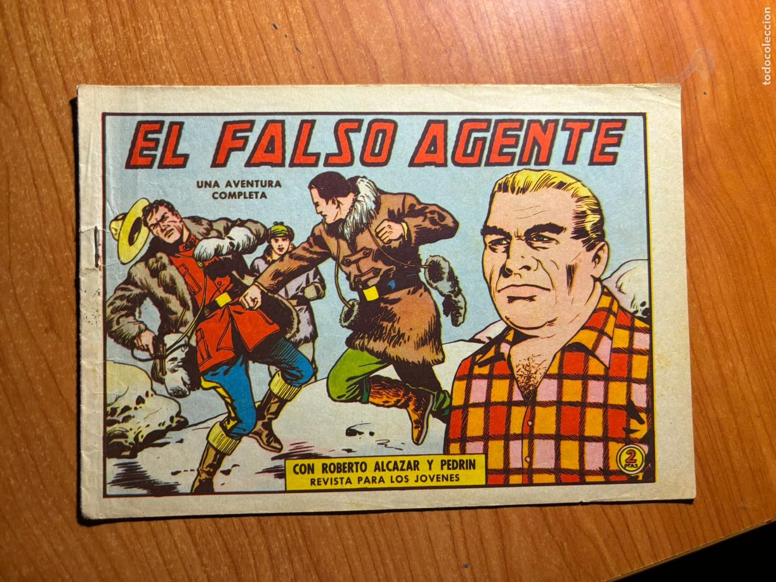 Tebeos: ROBERTO ALCAZAR Y PEDRIN N&ordm; 598 EDITORIAL VALENCIANA ORIGINAL