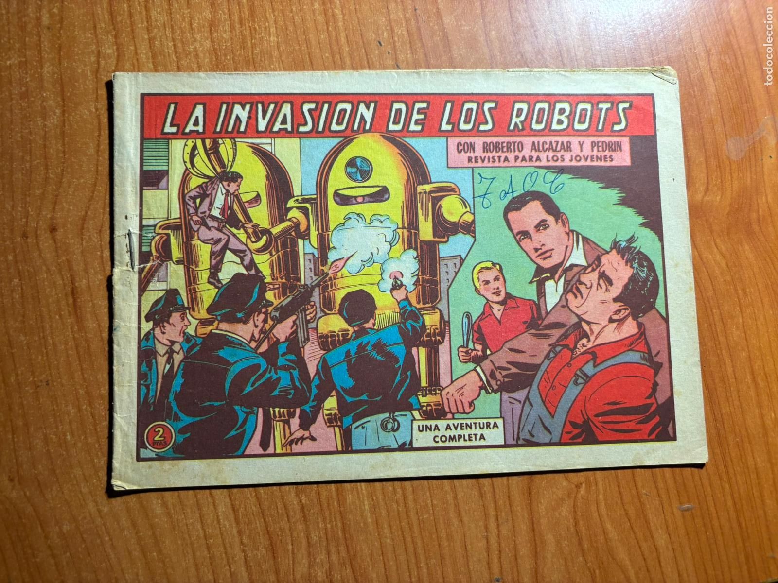 Tebeos: ROBERTO ALCAZAR Y PEDRIN N&ordm; 602 EDITORIAL VALENCIANA ORIGINAL