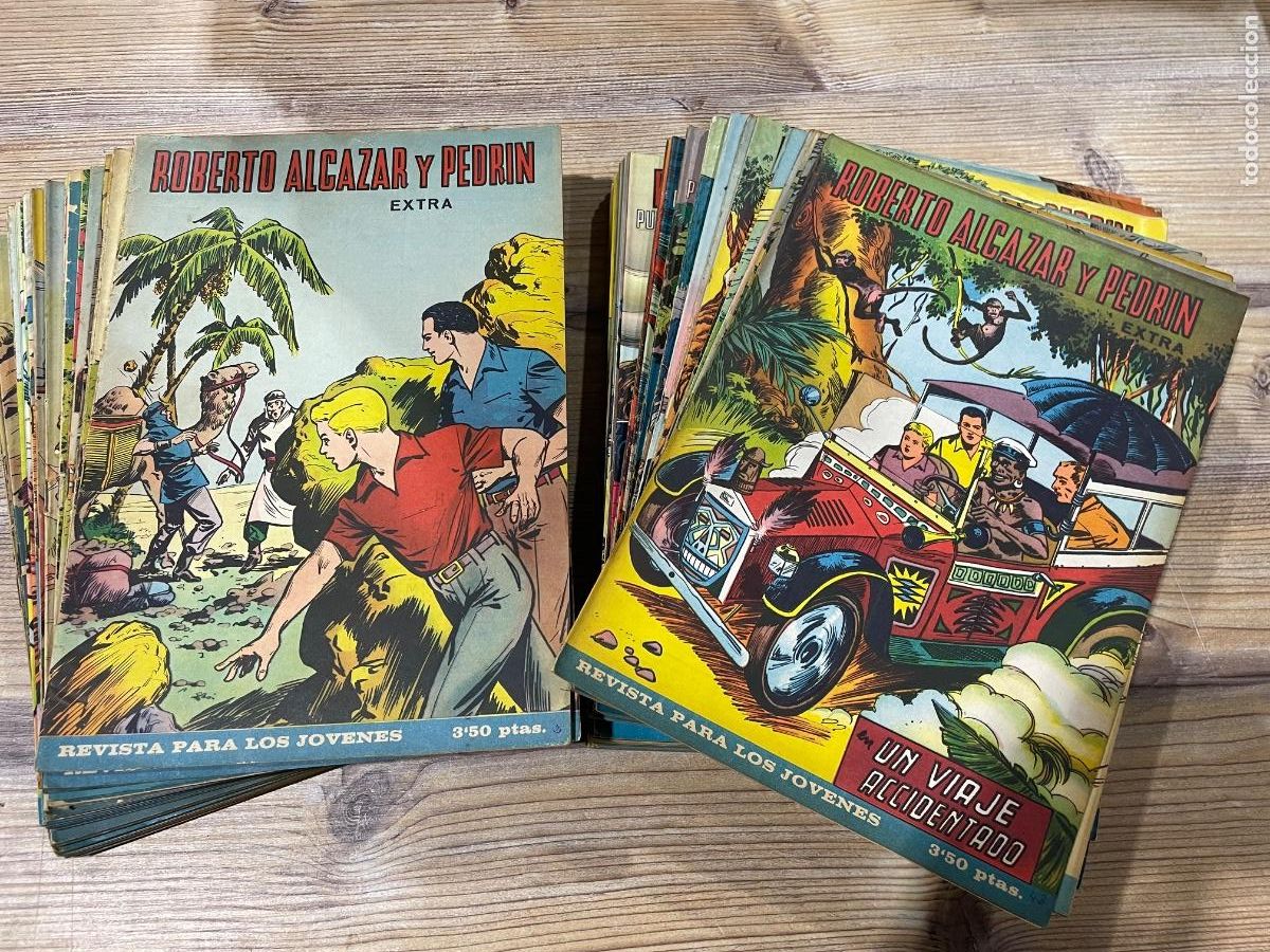 Tebeos: ROBERTO ALCAZAR Y PEDRIN EXTRA - Colecci&oacute;n completa a falta de 1 n&uacute;meros - Edt Valenciana 1965