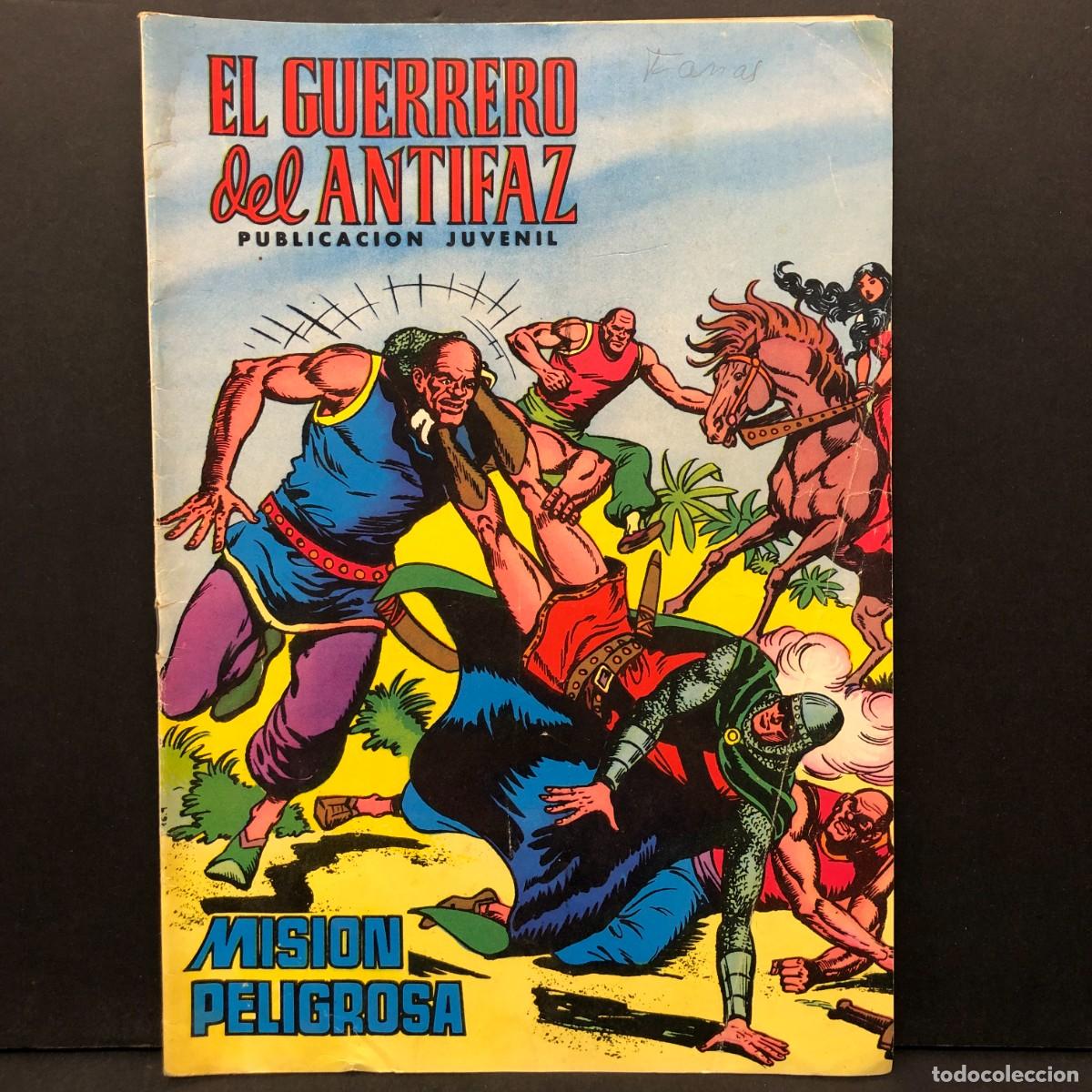 Tebeos: EL GUERRERO DEL ANTIFAZ - MISION PELIGROSA - PUB. JUVENIL - EDITORA VALENCIANA / 1417