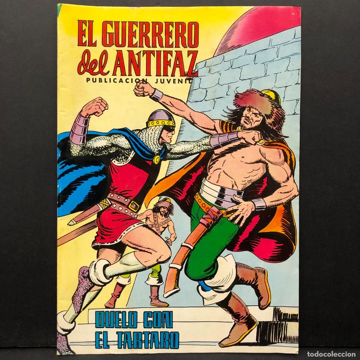 Tebeos: EL GUERRERO DEL ANTIFAZ - DUELO CON EL TARTARO - PUB. JUVENIL - EDITORA VALENCIANA / 1419