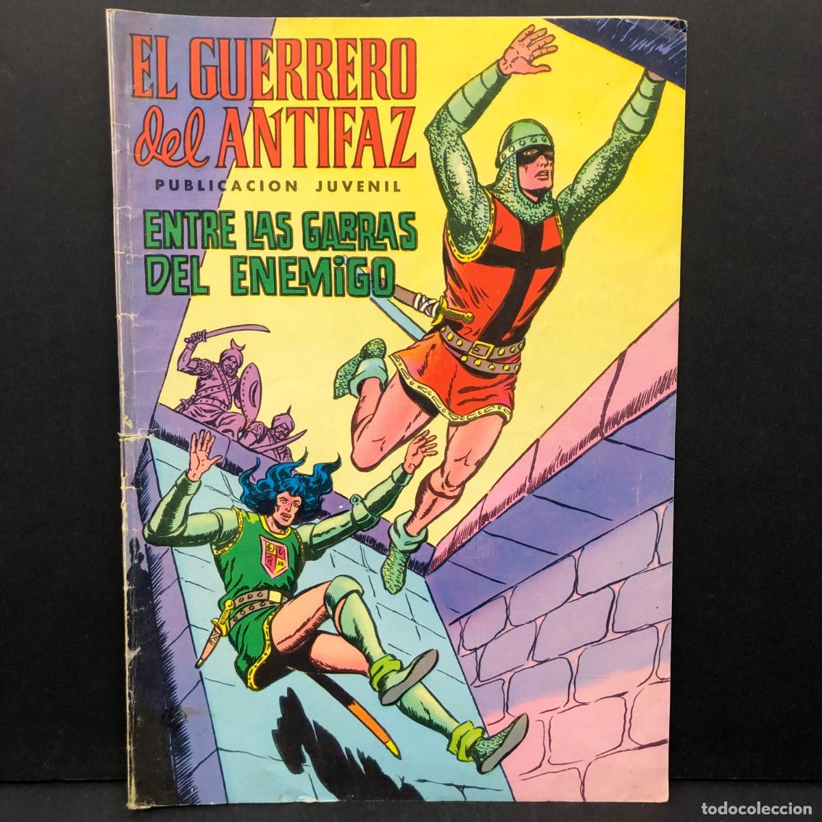 Tebeos: EL GUERRERO DEL ANTIFAZ - ENTRE LAS GARRAS DEL ENEMIGO - PUB. JUVENIL - EDITORA VALENCIANA / 1420
