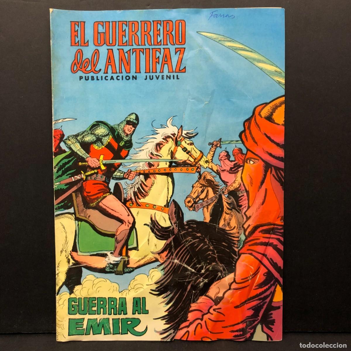 Tebeos: EL GUERRERO DEL ANTIFAZ - GUERRA AL EMIR - PUB. JUVENIL - EDITORA VALENCIANA / 1421