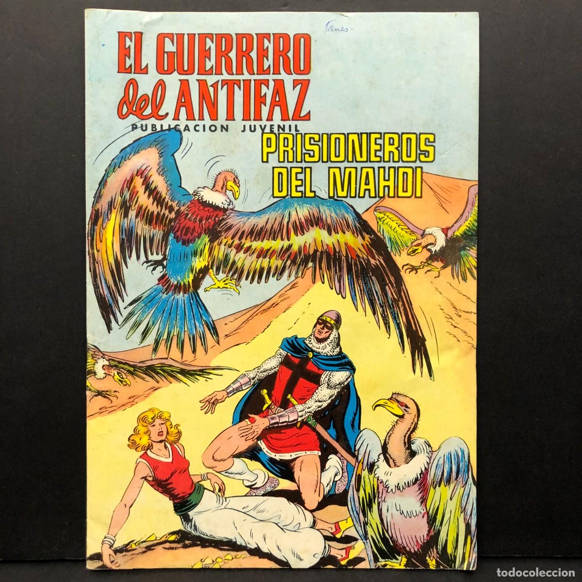 Tebeos: EL GUERRERO DEL ANTIFAZ - PRISIONEROS DEL MAHDI - PUB. JUVENIL - EDITORA VALENCIANA / 1426