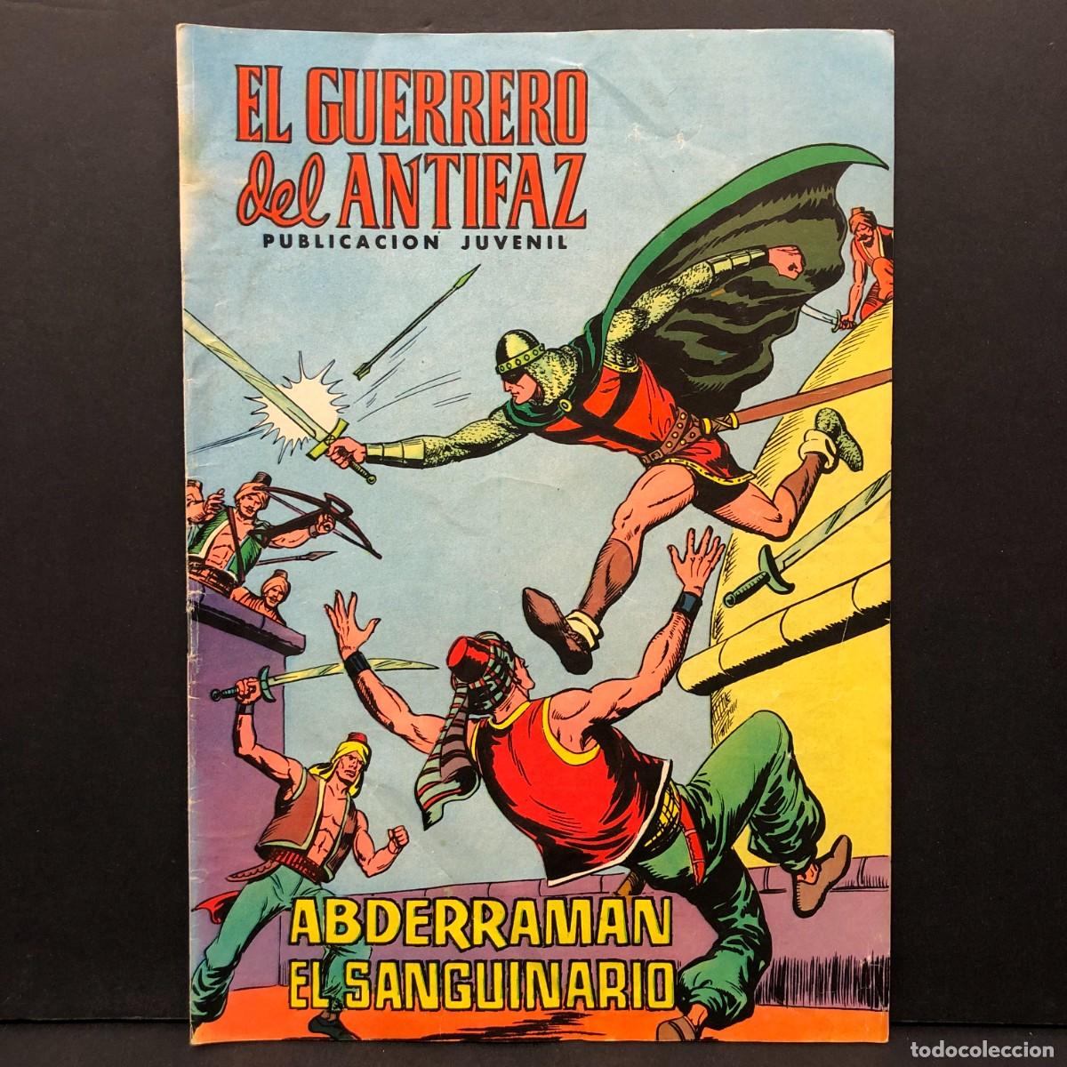 Tebeos: EL GUERRERO DEL ANTIFAZ - ABDERRAMAN EL SANGUINARIO - PUB. JUVENIL - EDITORA VALENCIANA / 1428