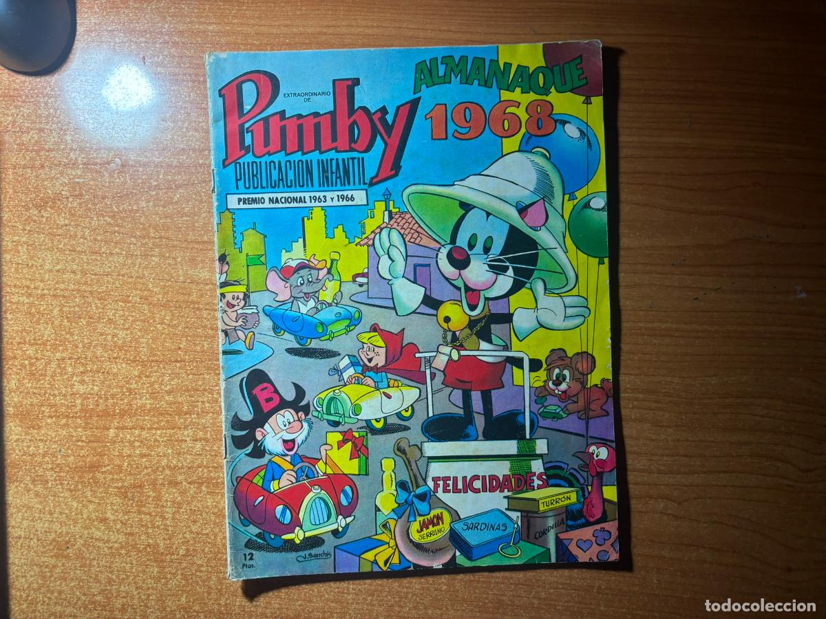 Tebeos: PUMBY ALMANAQUE 1968 EDITORIAL VALENCIANA