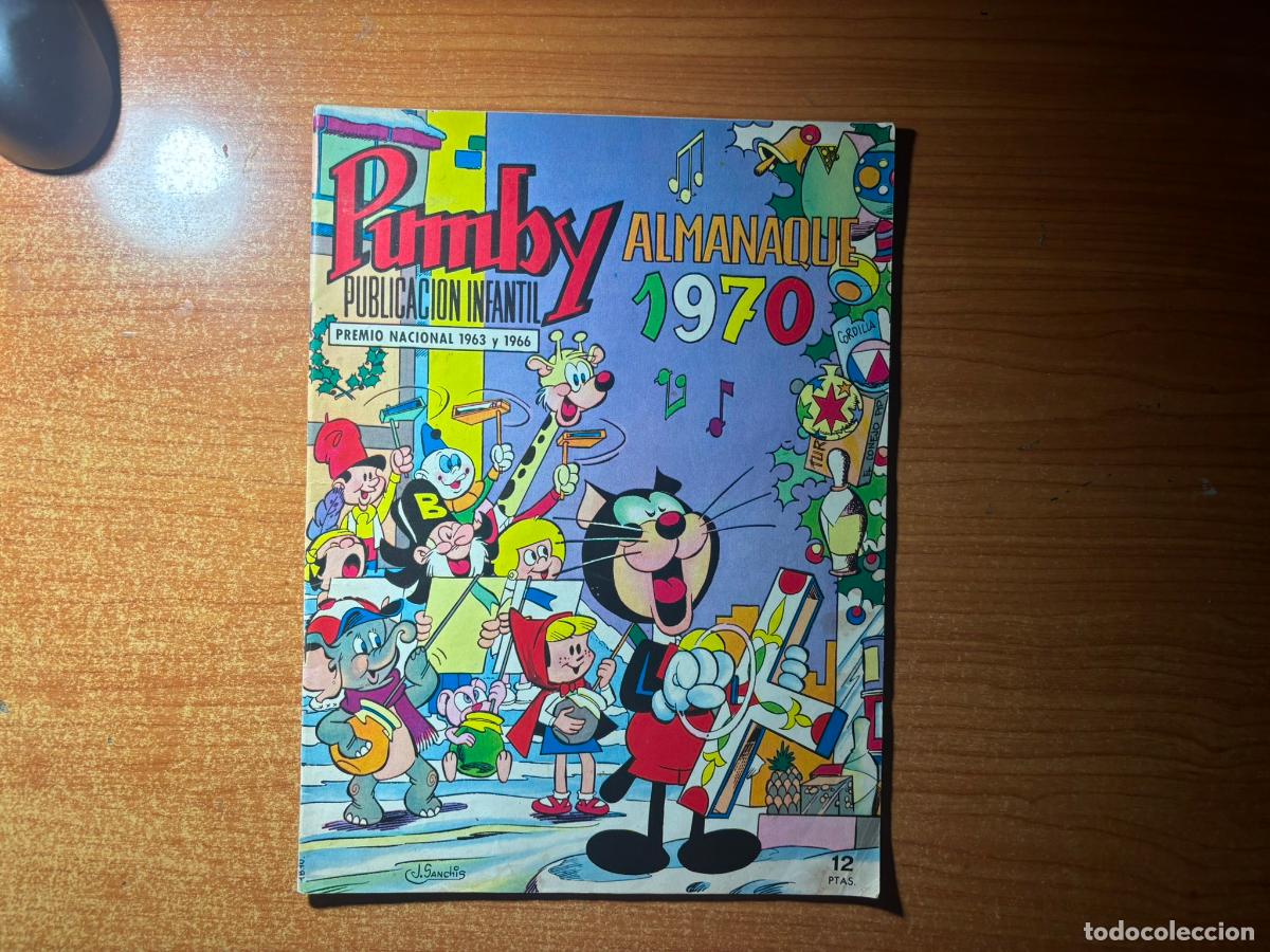 Tebeos: PUMBY ALMANAQUE 1970 EDITORIAL VALENCIANA