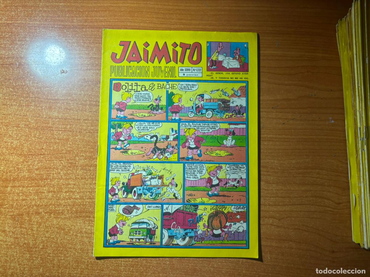 Tebeos: JAIMITO N&ordm; 1232 EDITORIAL VALENCIANA