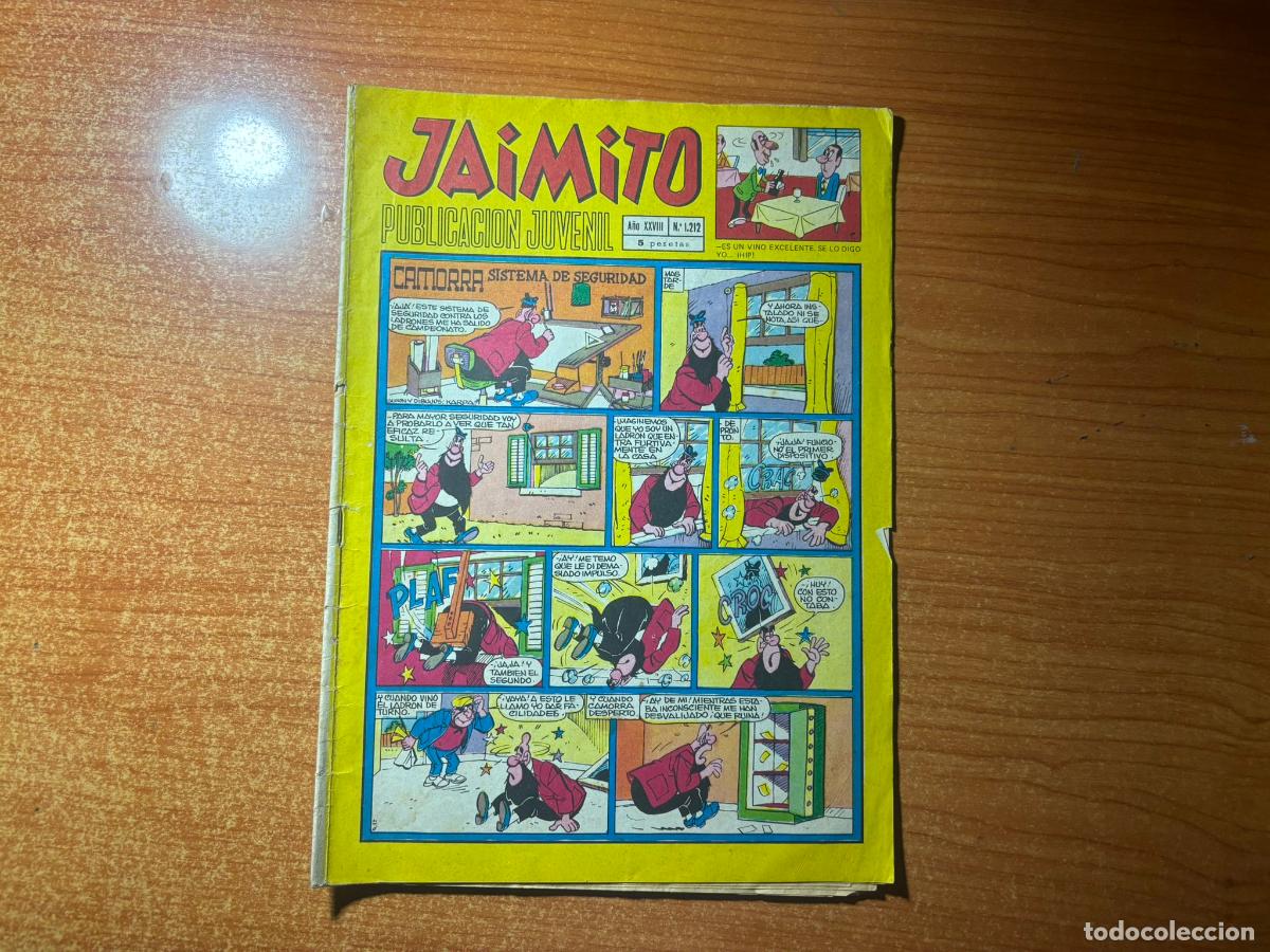 Tebeos: JAIMITO N&ordm; 1212 EDITORIAL VALENCIANA