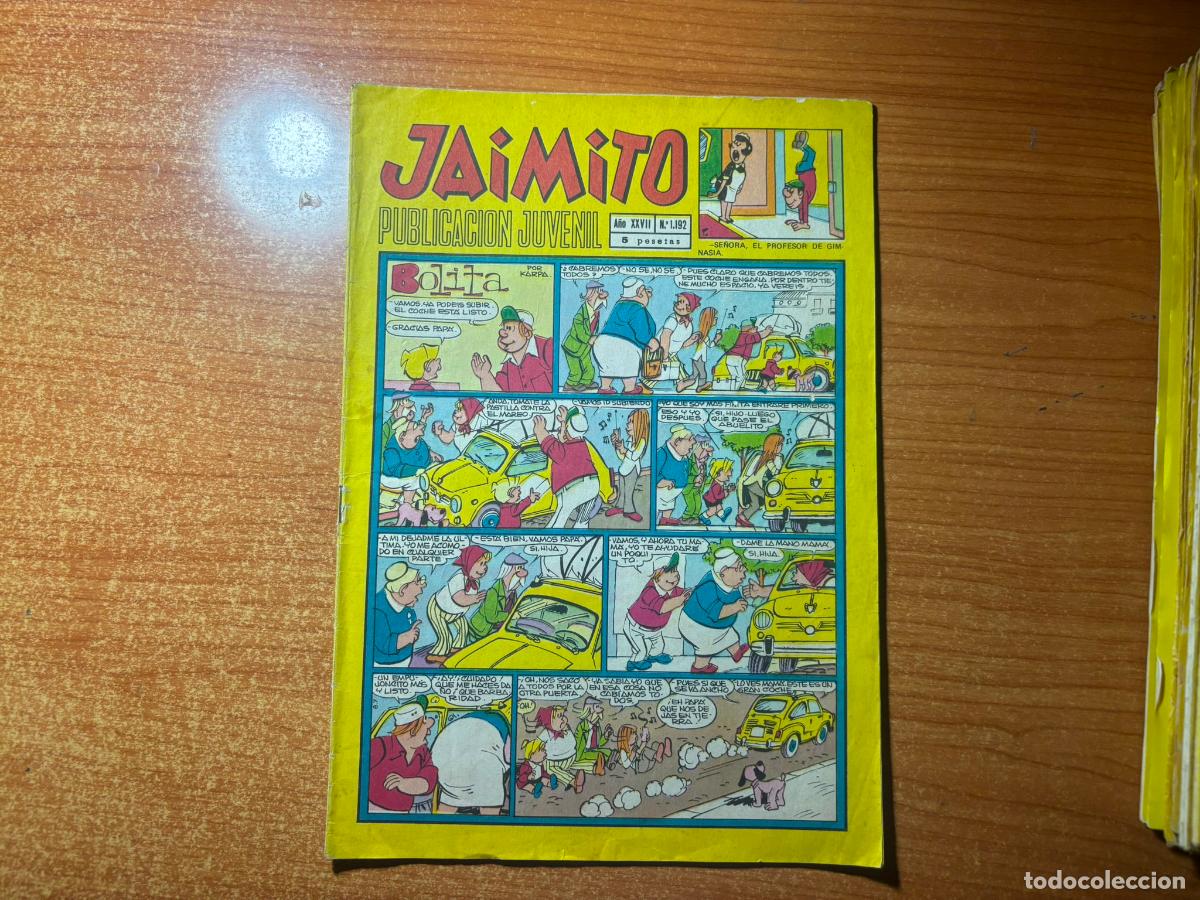 Tebeos: JAIMITO N&ordm; 1192 EDITORIAL VALENCIANA