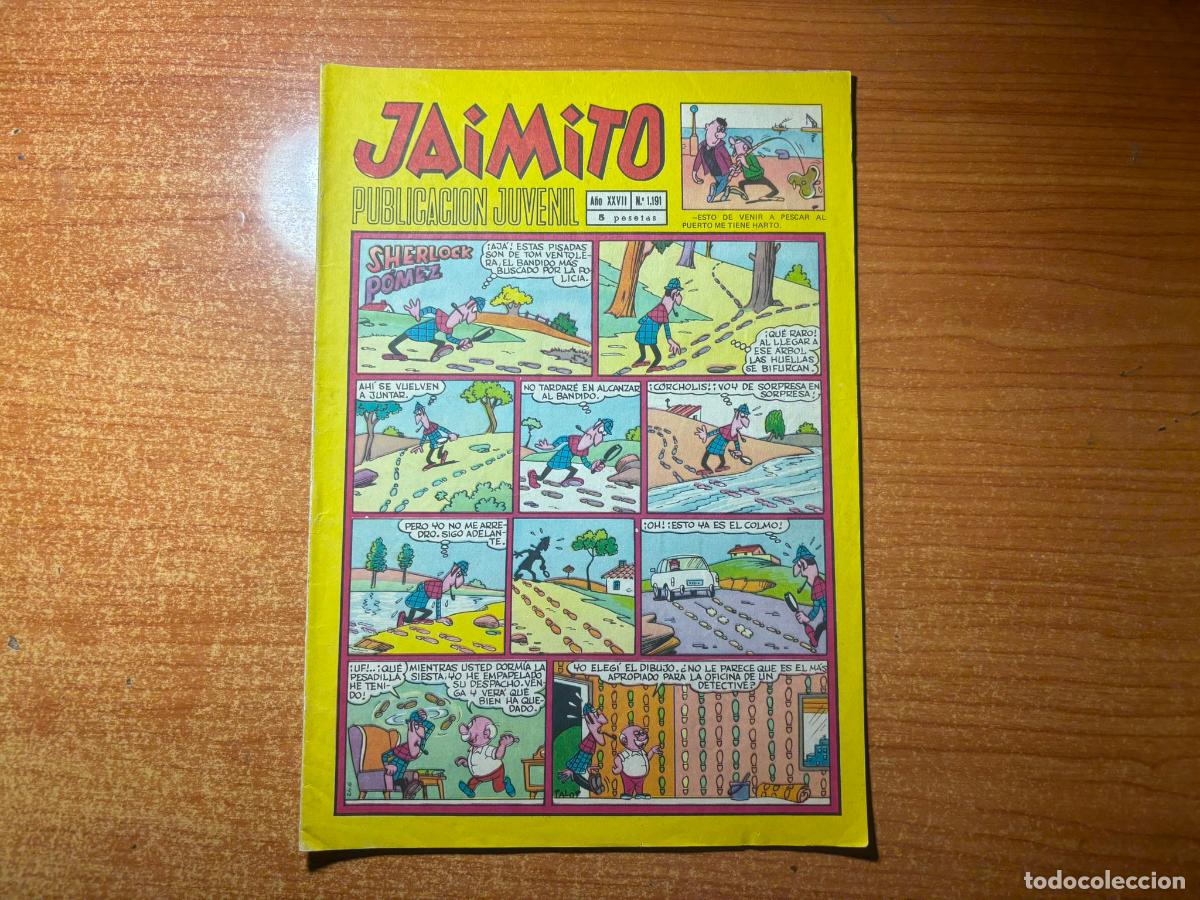 Tebeos: JAIMITO N&ordm; 1191 EDITORIAL VALENCIANA