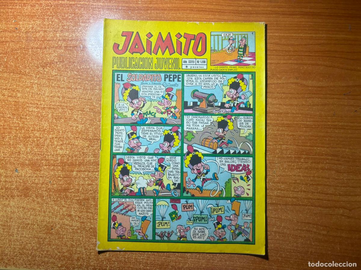 Tebeos: JAIMITO N&ordm; 1190 EDITORIAL VALENCIANA