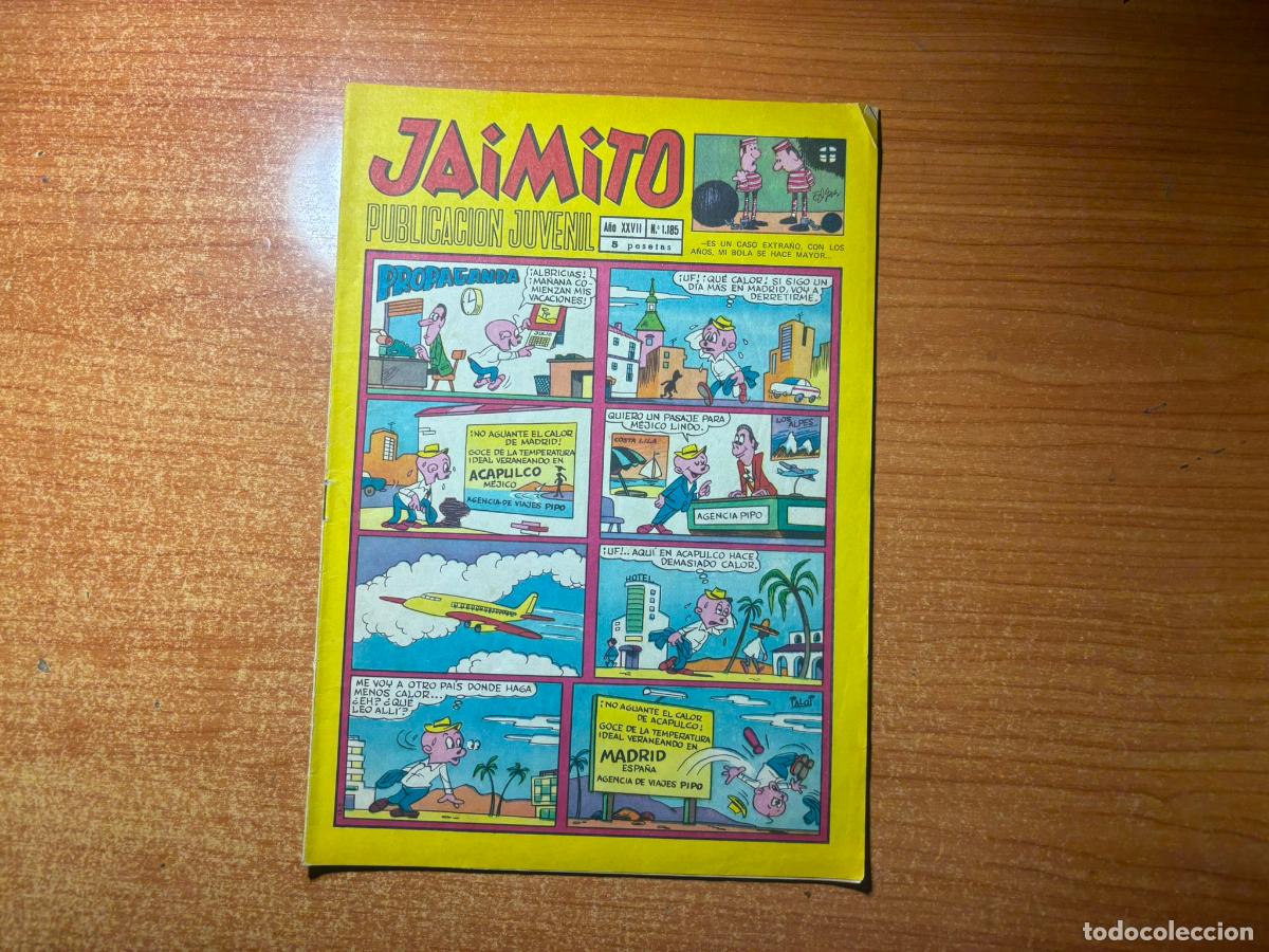 Tebeos: JAIMITO N&ordm; 1185 EDITORIAL VALENCIANA