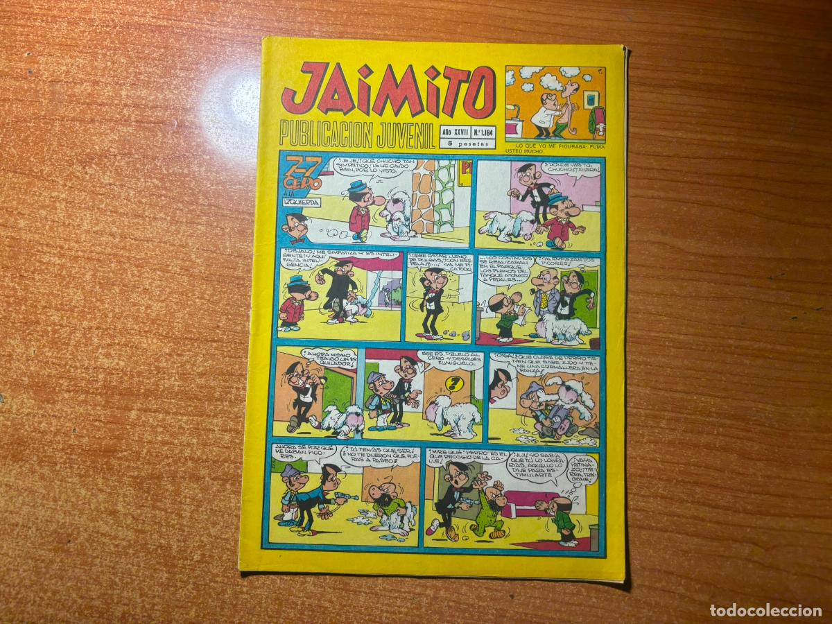 Tebeos: JAIMITO N&ordm; 1184 EDITORIAL VALENCIANA
