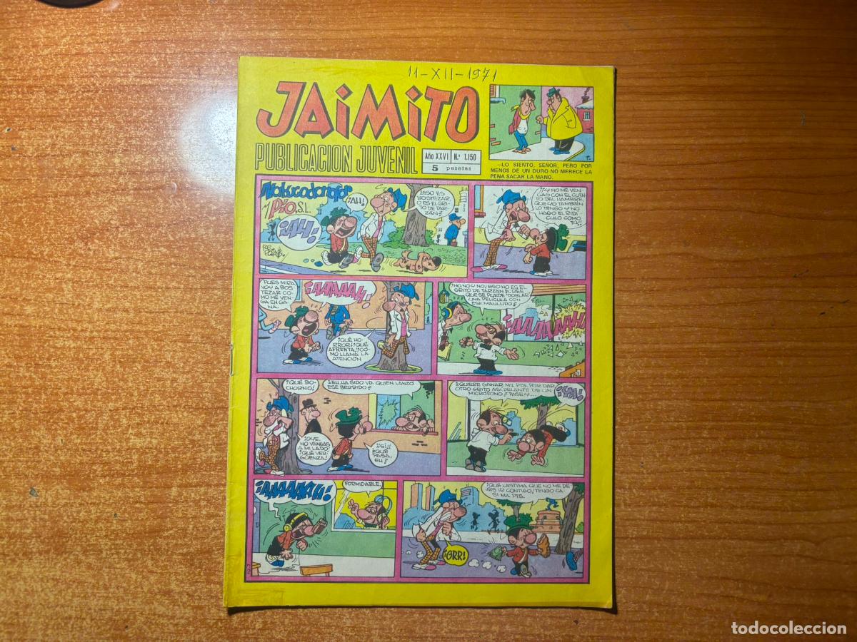 Tebeos: JAIMITO N&ordm; 1150 EDITORIAL VALENCIANA