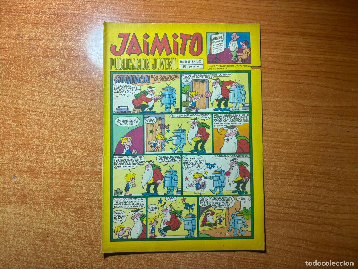 Tebeos: JAIMITO N&ordm; 1129 EDITORIAL VALENCIANA