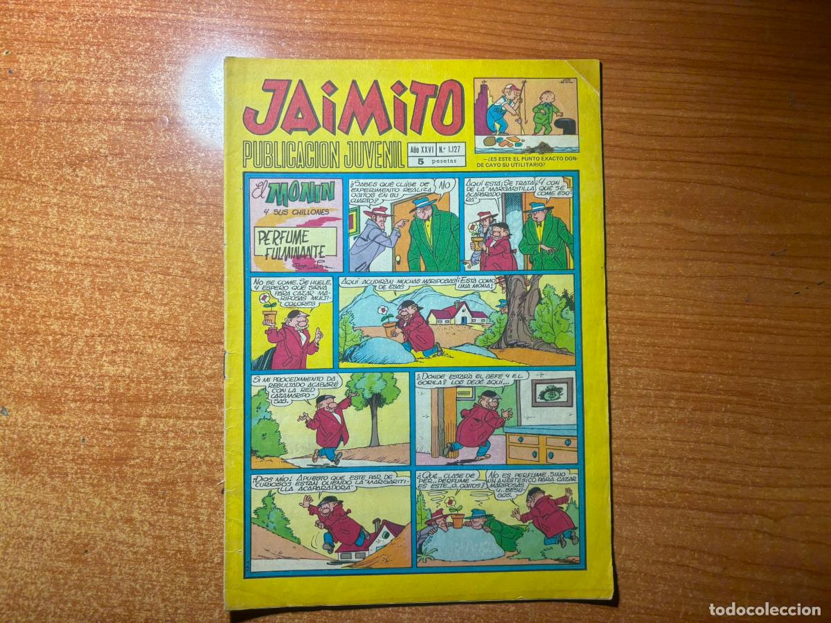 Tebeos: JAIMITO N&ordm; 1127 EDITORIAL VALENCIANA