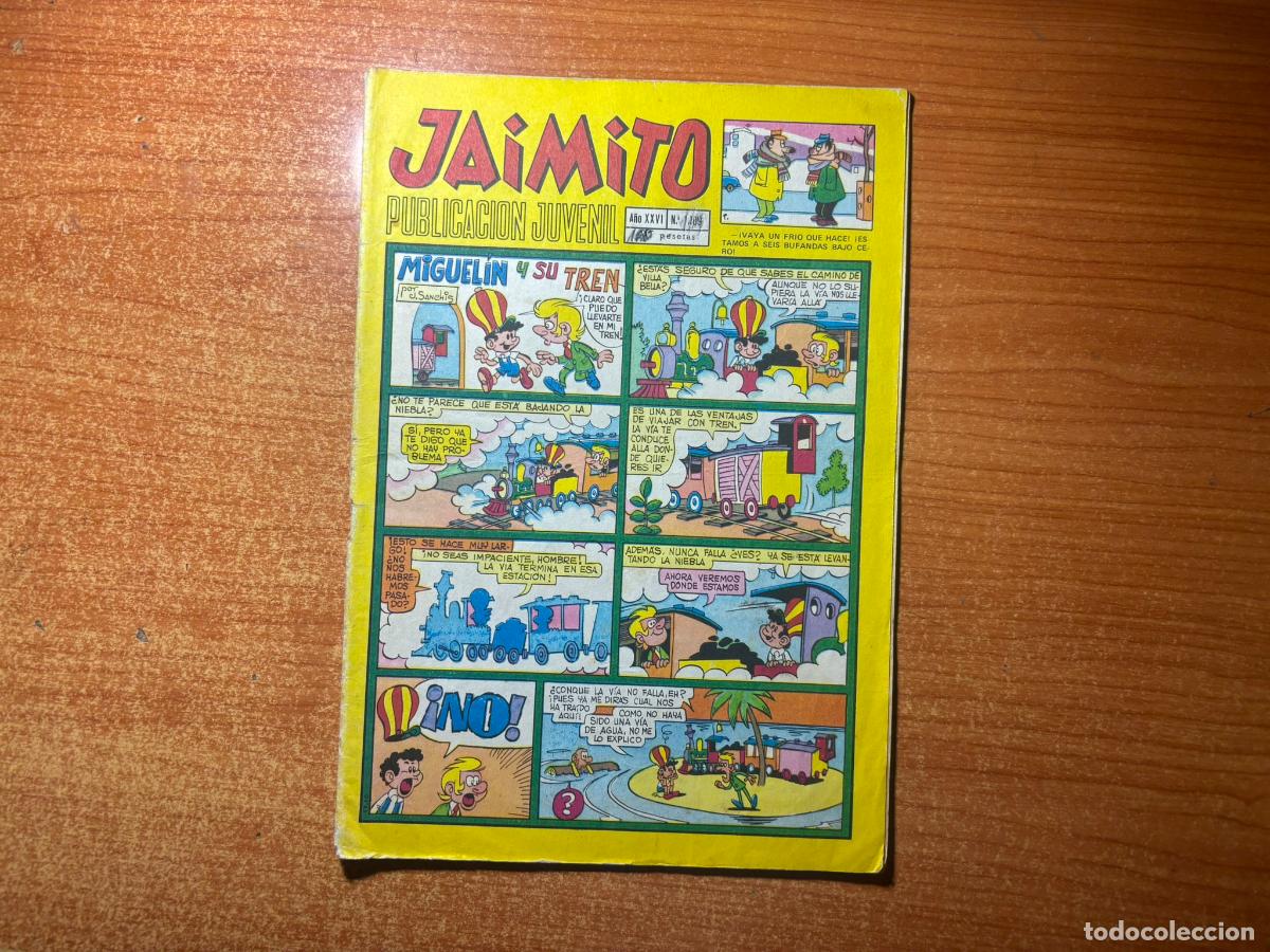 Tebeos: JAIMITO N&ordm; 1109 EDITORIAL VALENCIANA