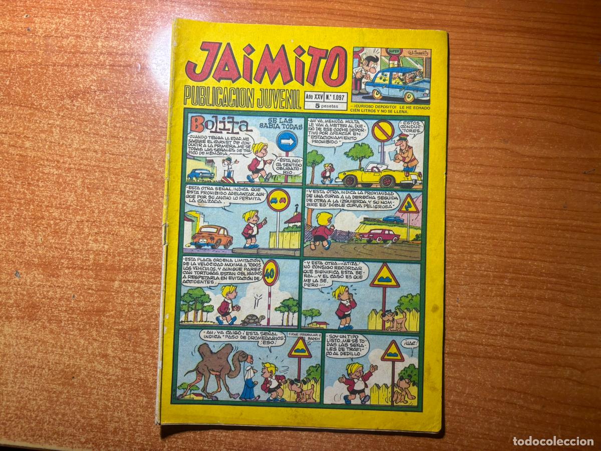 Tebeos: JAIMITO N&ordm; 1097 EDITORIAL VALENCIANA