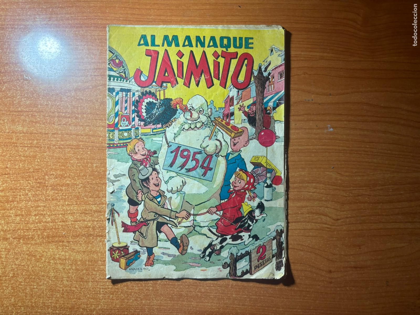 Tebeos: JAIMITO ALMANAQUE 1954 EDITORIAL VALENCIANA