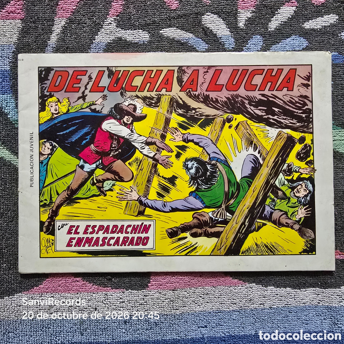 Tebeos: EL ESPADACH&Iacute;N ENMASCARADO 13: DE LUCHA A LUCHA (VALENCIANA)