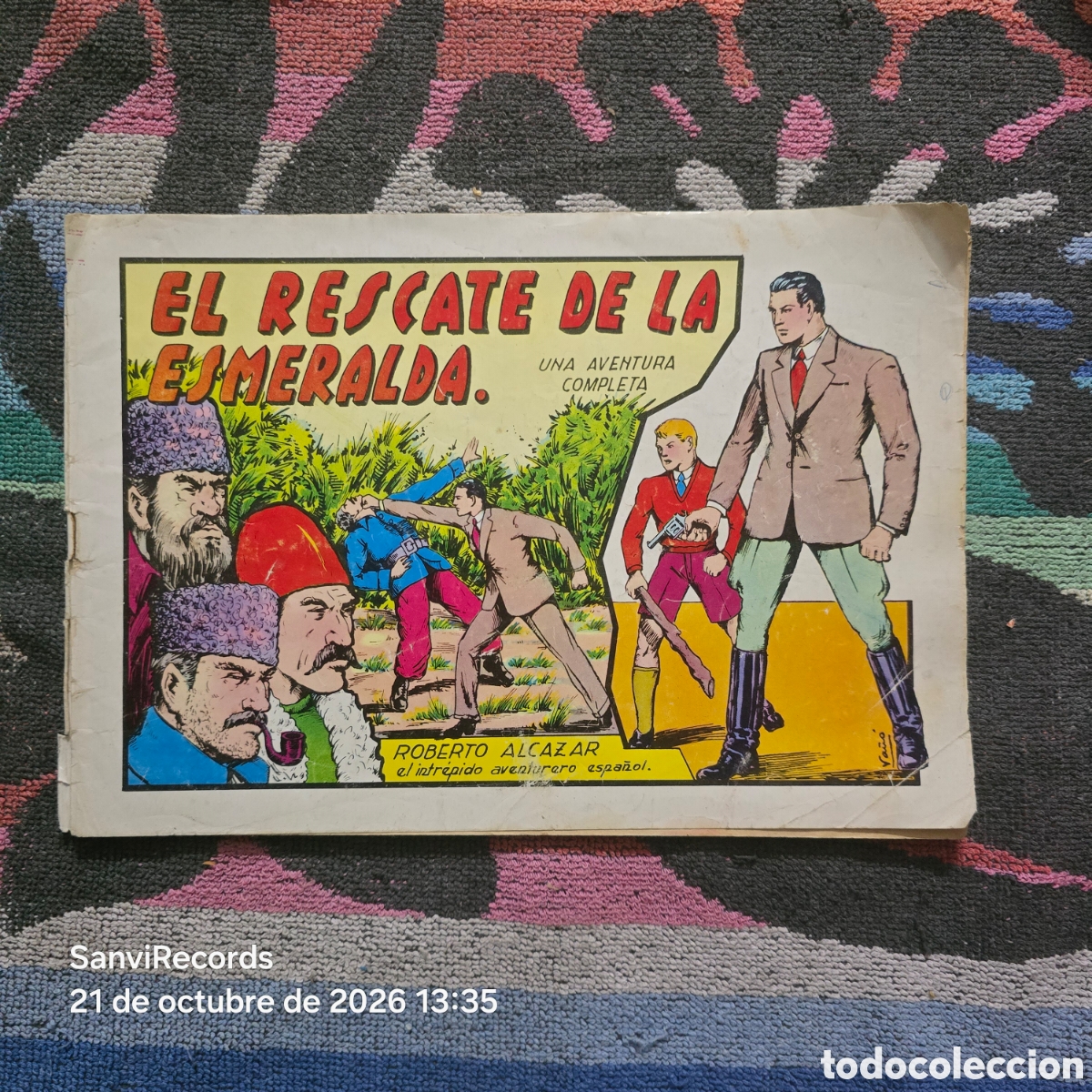 Tebeos: ROBERTO ALC&Aacute;ZAR Y PEDRIN 31: EL RESCATE DE LA ESMERALDA (VALENCIANA)