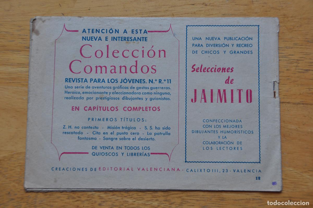 Tebeos: COMIC - COLECCION COMANDOS N&ordm;12 (MISION PELIGROSA) - Foto 2
