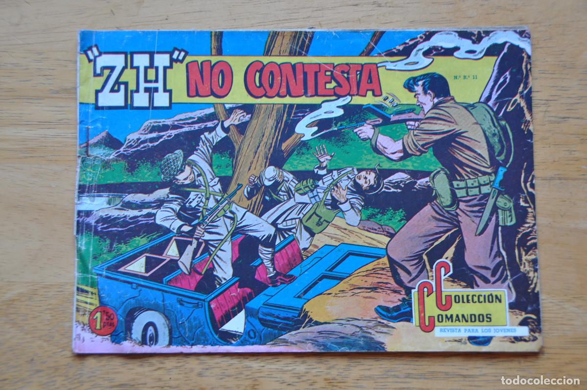 Tebeos: COMIC - COLECCION COMANDOS N&ordm;2 (&rdquo;ZH&rdquo; NO CONTESTA)