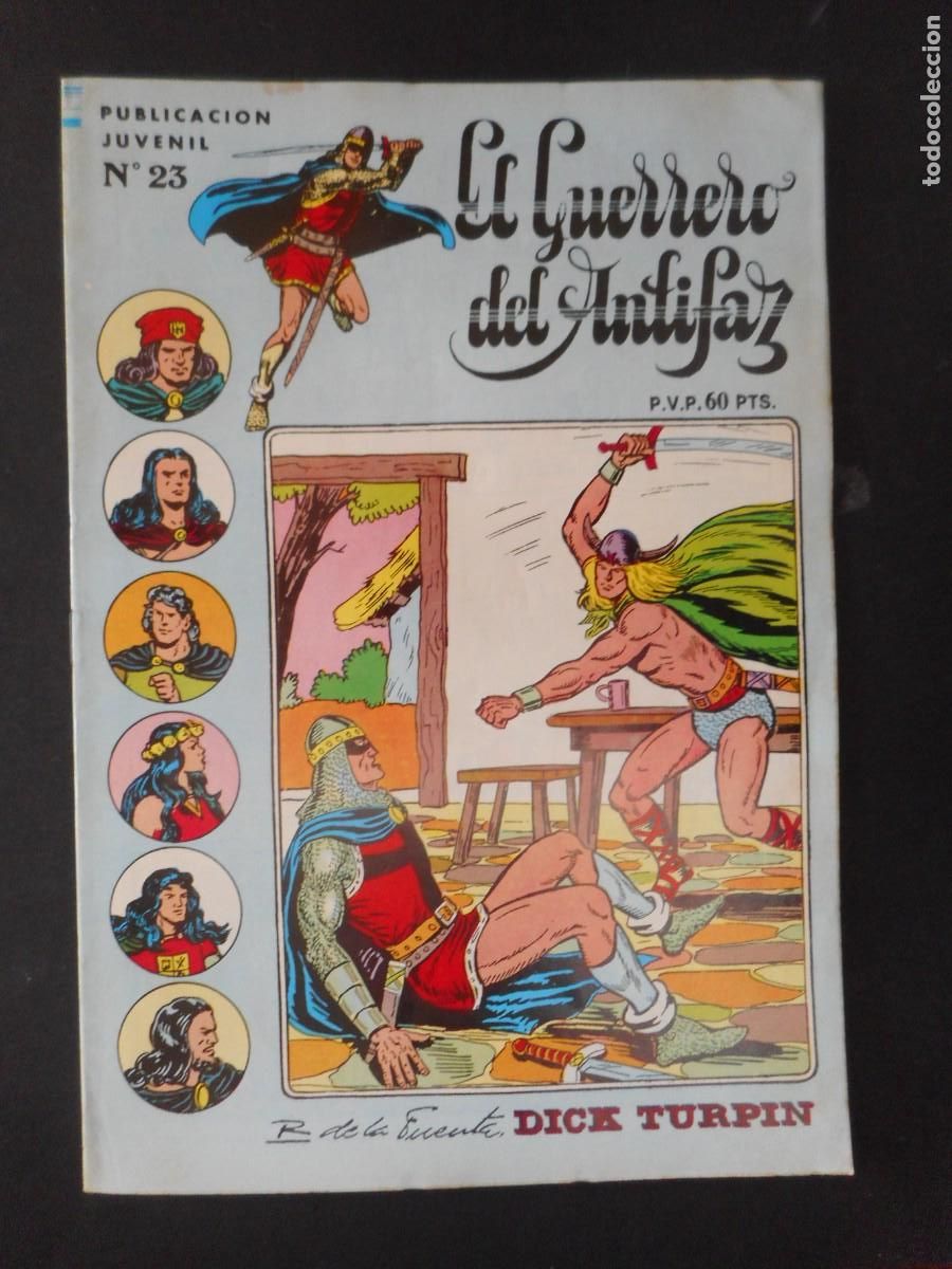 Tebeos: EL GUERRERO DEL ANTIFAZ N&ordm; 23 / C-3