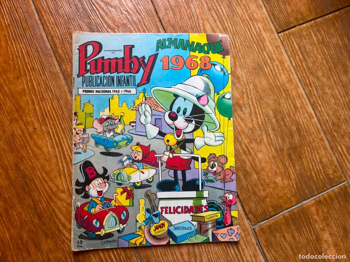 Tebeos: PUMBY ALMANAQUE 1968 EDITORIAL VALENCIANA