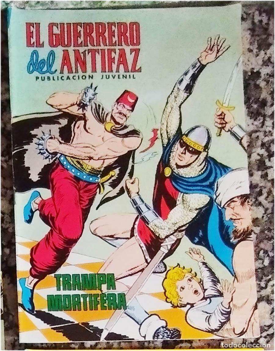 Tebeos: TRAMPA MORTIFERA EL GUERRERO DEL ANTIFAZ N.&ordm; 304 Ed. VALENCIANA