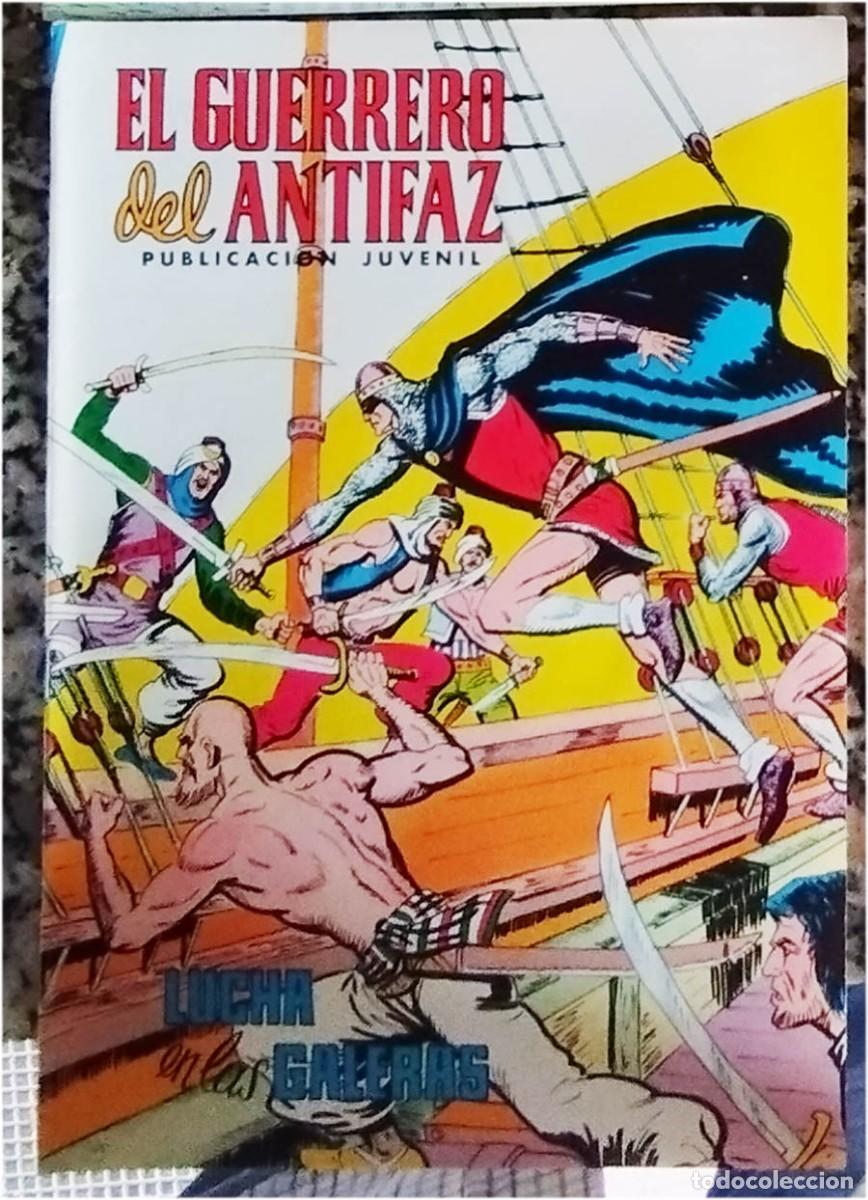 Tebeos: LUCHA EN LAS GALERAS EL GUERRERO DEL ANTIFAZ N.&ordm; 305 Ed. VALENCIANA