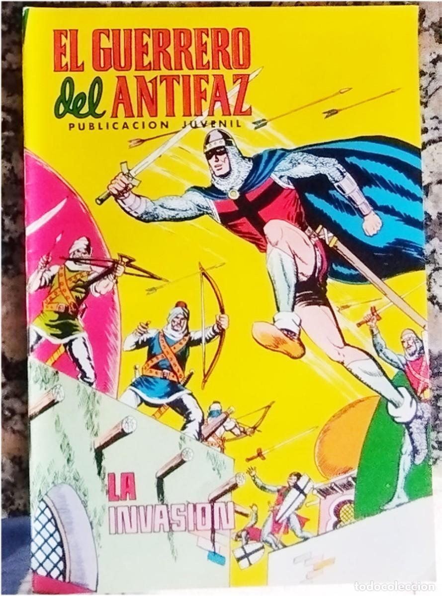 Tebeos: LA INVASION EL GUERRERO DEL ANTIFAZ N.&ordm; 306 Ed. VALENCIANA