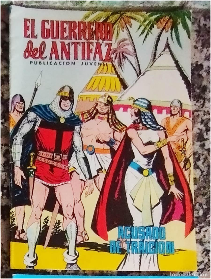 Tebeos: ACUSADO DE TRAICION EL GUERRERO DEL ANTIFAZ N.&ordm; 308 Ed. VALENCIANA