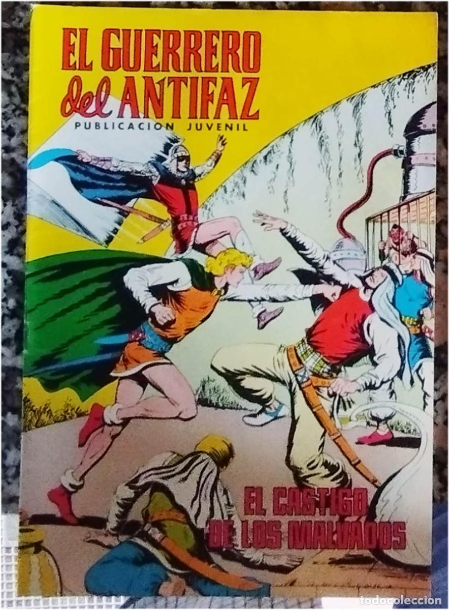 Tebeos: EL CASTIGO DE LOS MALVADOS EL GUERRERO DEL ANTIFAZ N.&ordm; 309 Ed. VALENCIANA
