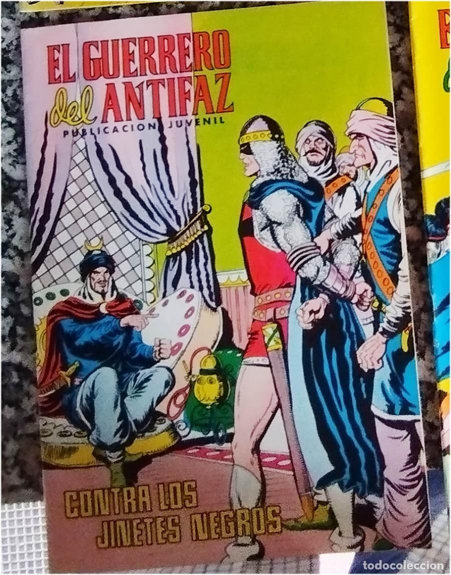 Tebeos: CONTRA LOS JINETES NEGROS EL GUERRERO DEL ANTIFAZ N.&ordm; 317 Ed. VALENCIANA