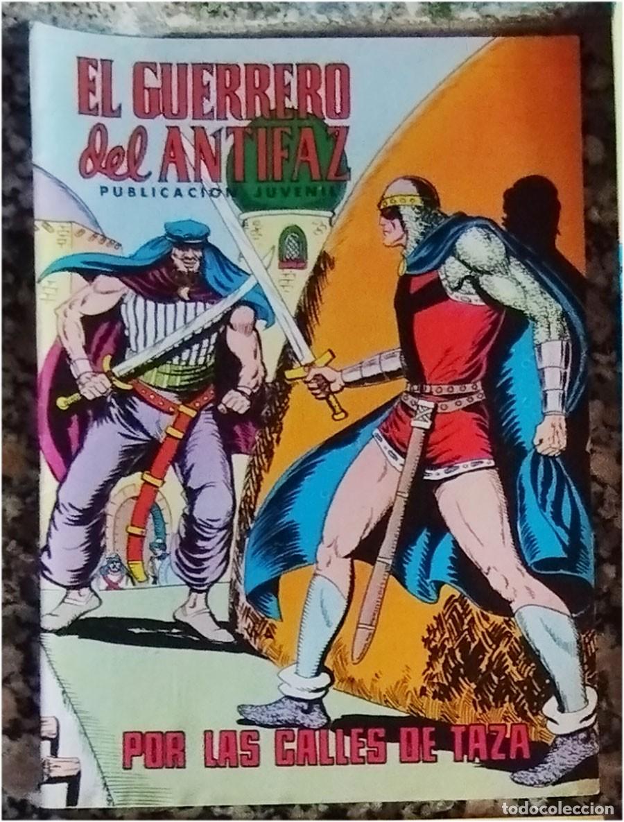 Tebeos: POR LAS CALLES DE TAZA EL GUERRERO DEL ANTIFAZ N.&ordm; 323 Ed. VALENCIANA
