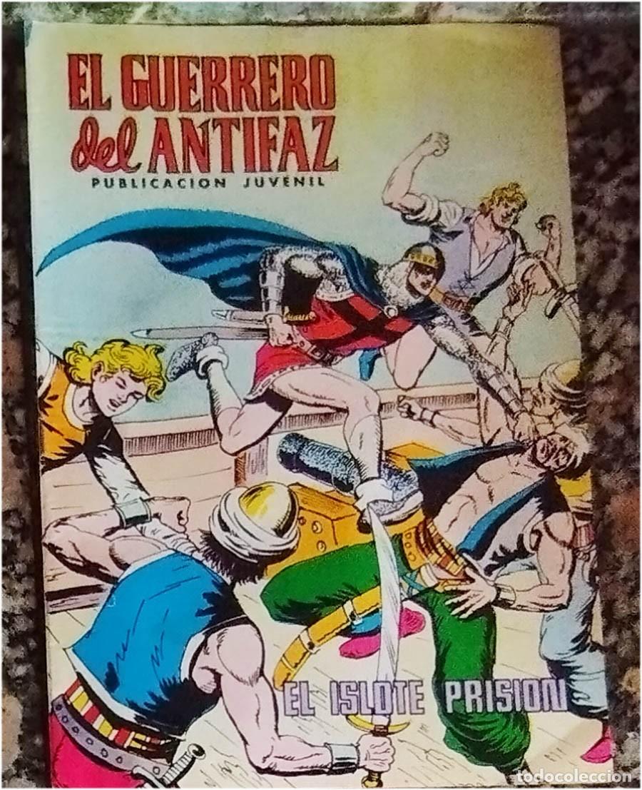 Tebeos: EL ISLOTE PRISION EL GUERRERO DEL ANTIFAZ N.&ordm; 328 Ed. VALENCIANA