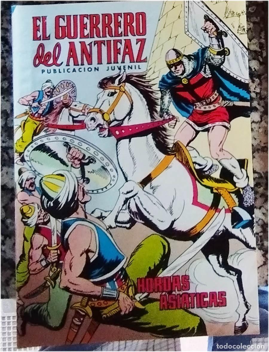 Tebeos: HORDAS ASIATICAS EL GUERRERO DEL ANTIFAZ N.&ordm; 329 Ed. VALENCIANA