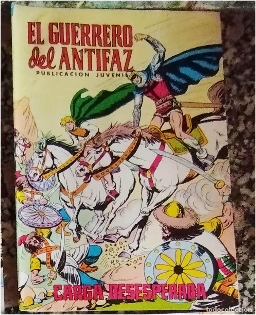 Tebeos: CARGA DESESPERADA EL DEL ANTIFAZ N.&ordm; 332 Ed. VALENCIANA